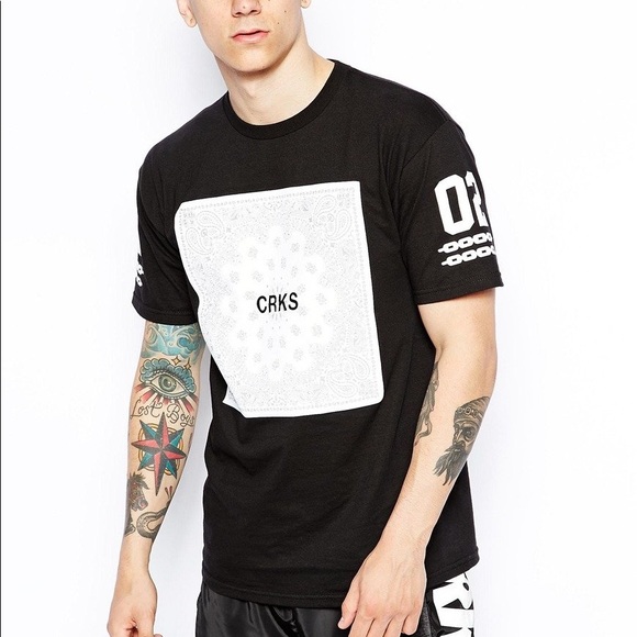 Crooks & Castles Other - Crooks and Castles Bandit Block Tee Shirt